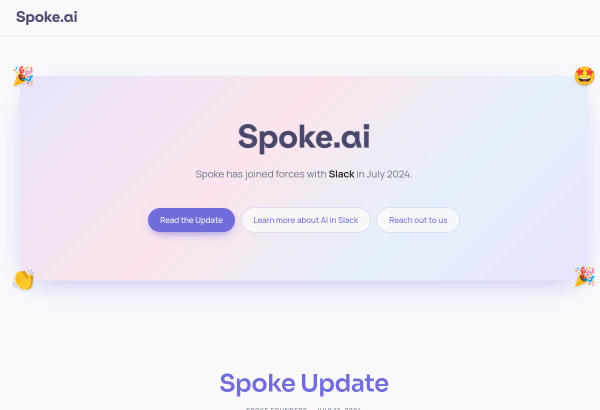 Spoke AI screenshot