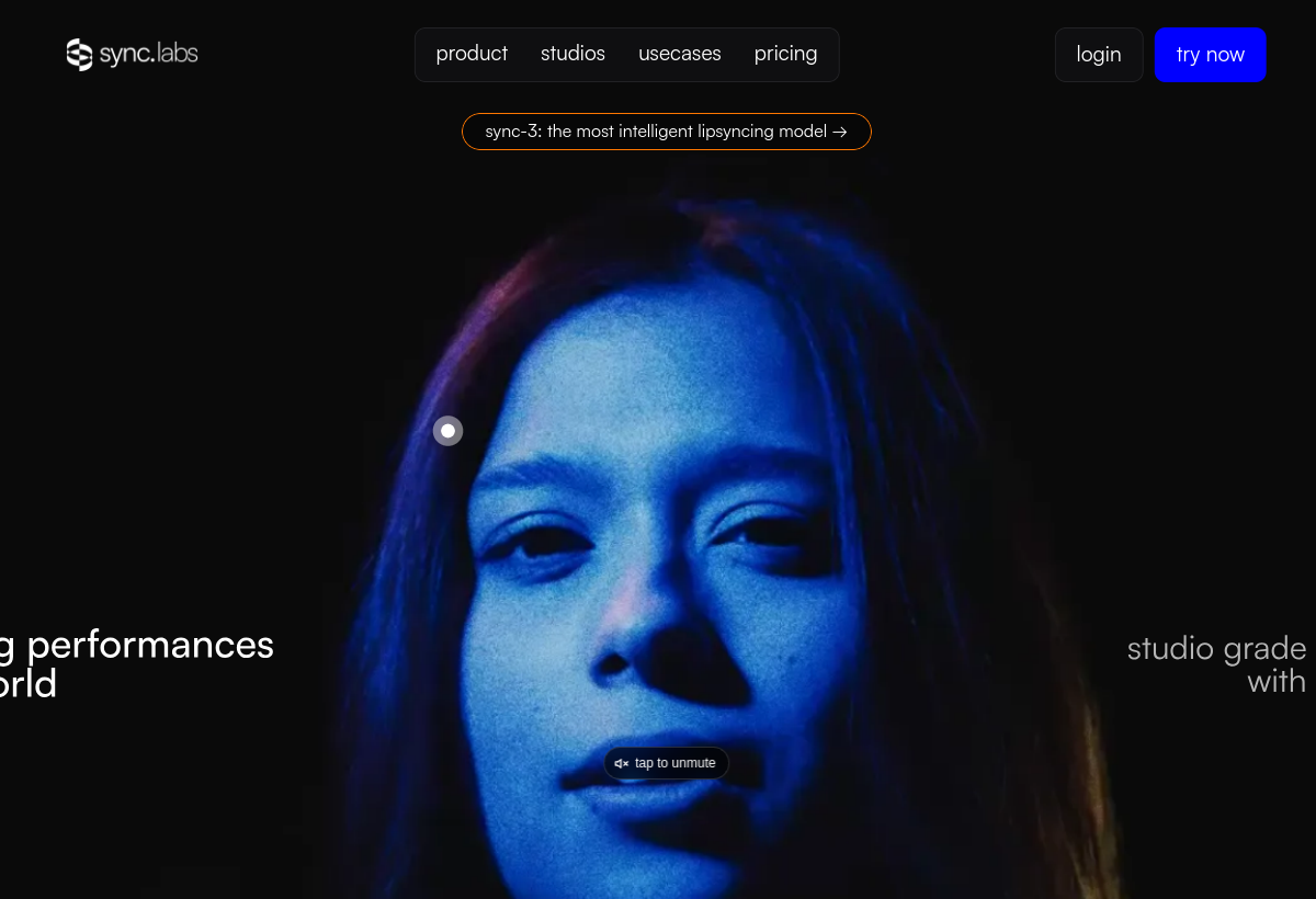 Sync Labs screenshot