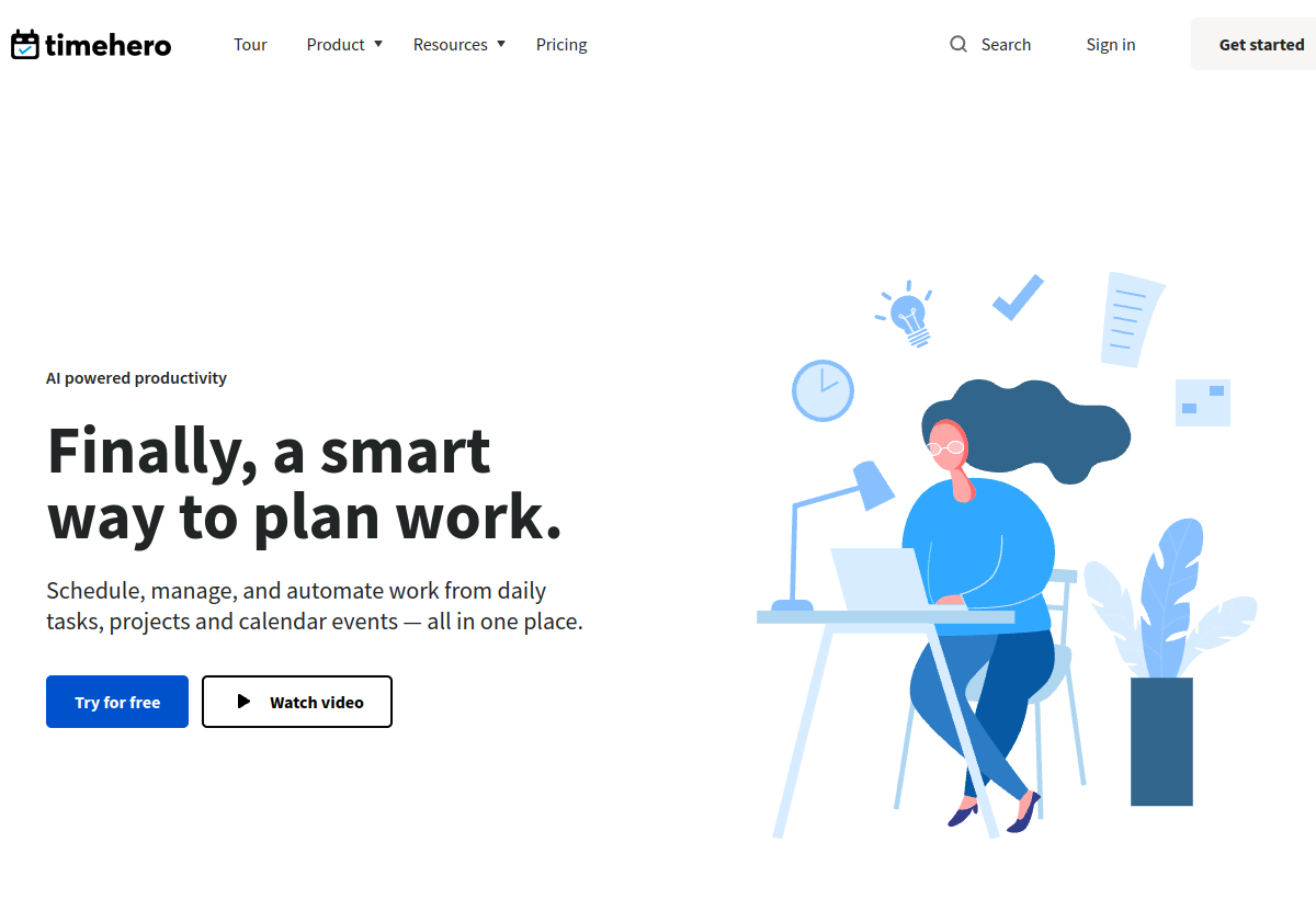 TimeHero screenshot