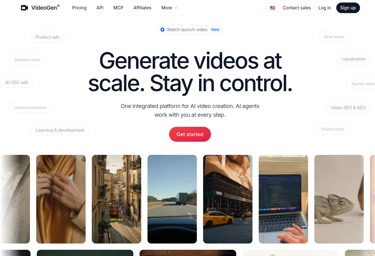 VideoGen screenshot