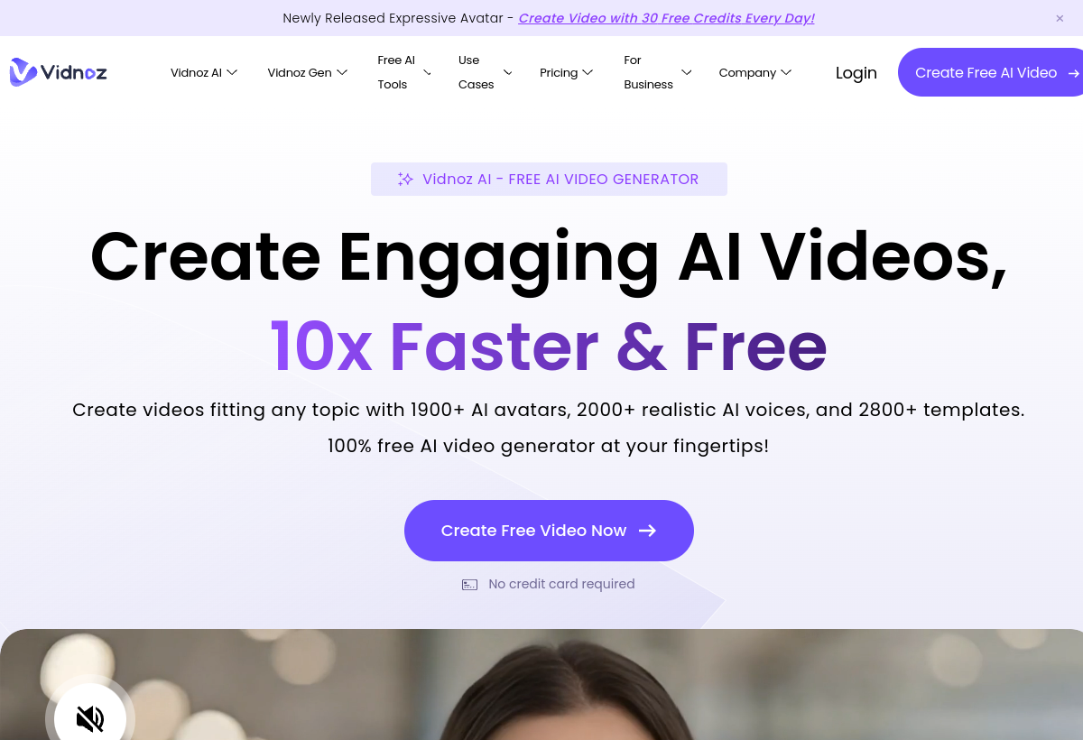 Vidnoz screenshot