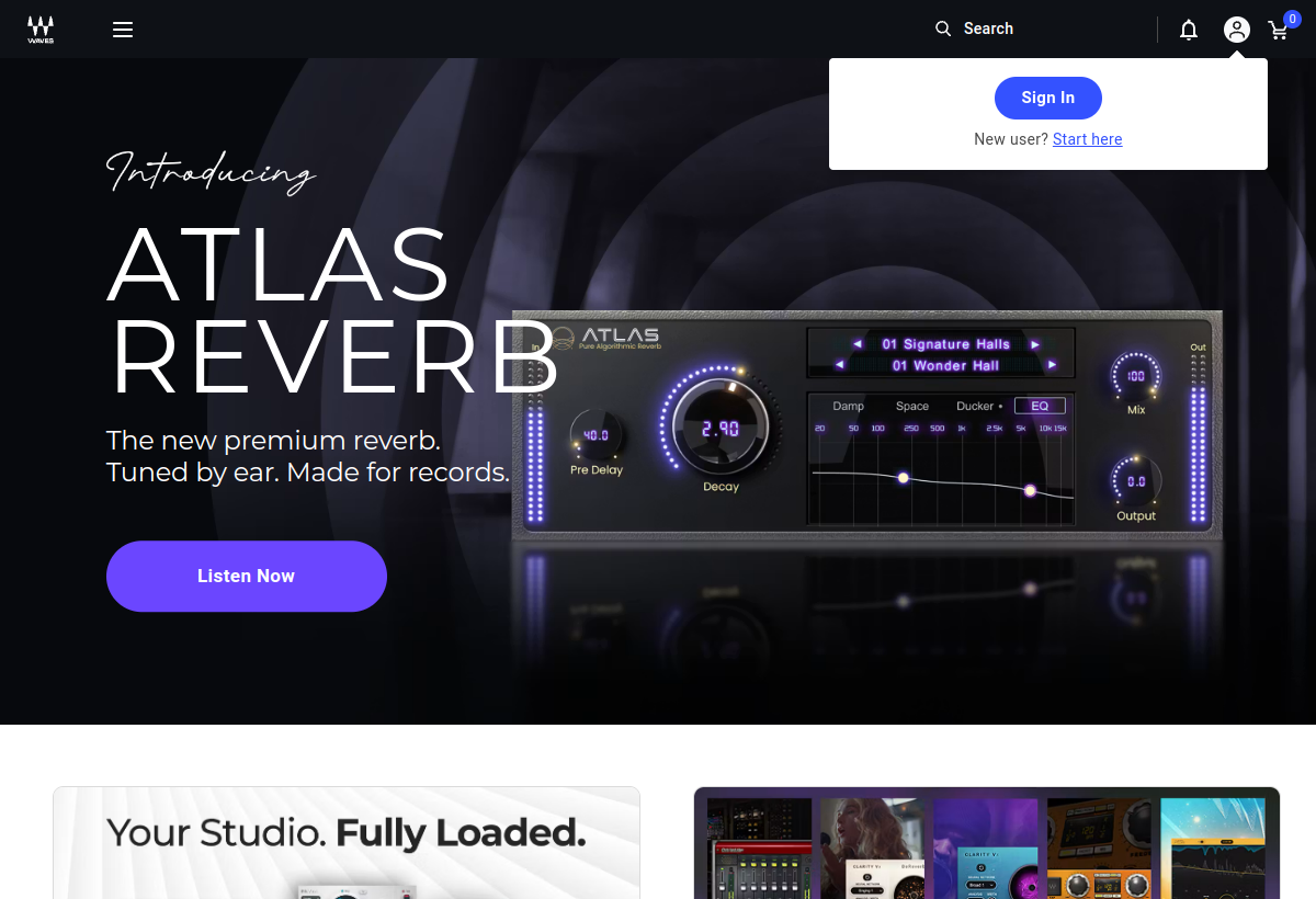 Waves Audio screenshot