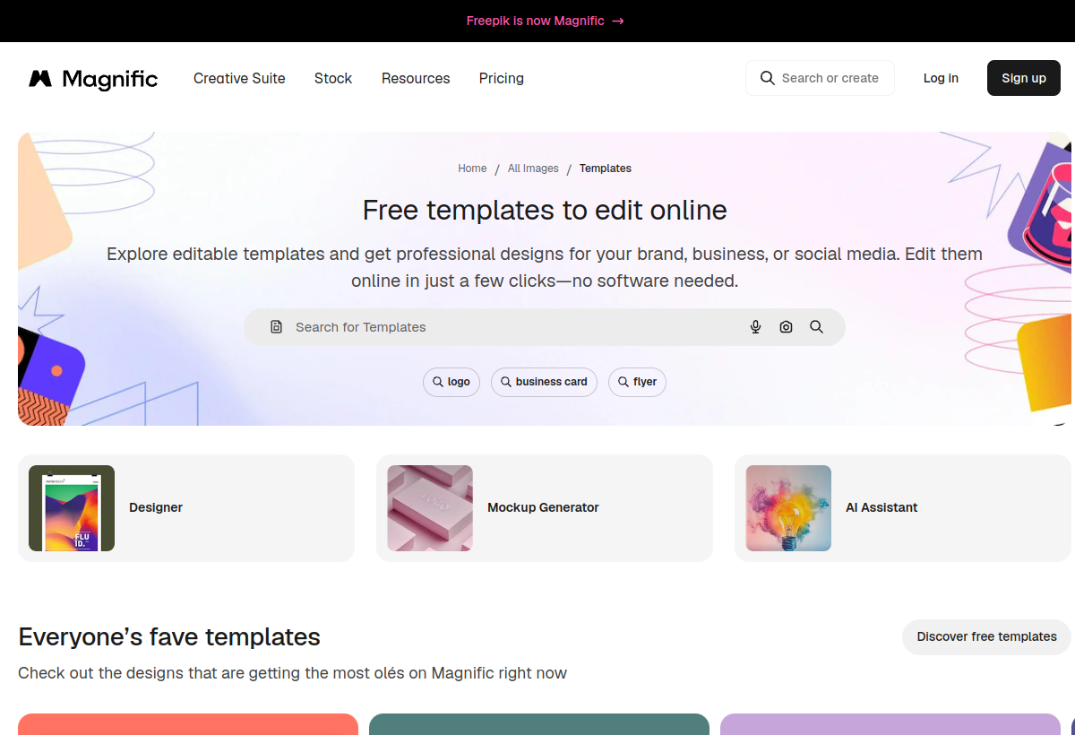 Wepik screenshot
