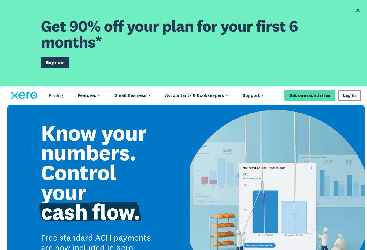 Xero screenshot